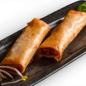 spring roll de carne o vegie dragon roll