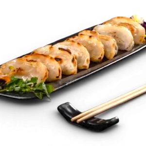 Gyozas de Cerdo y Verdeo Dragon Roll